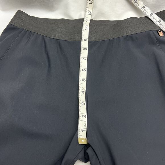 Ted Baker Black Ankle Zip Skinny Pant Size 5 Tailored Stretch Knit Pull On - Picture 12 of 13